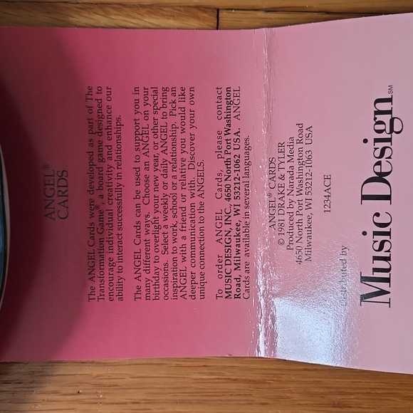 NWOT Vintage Angel Cards and Plate - Picture 5 of 7